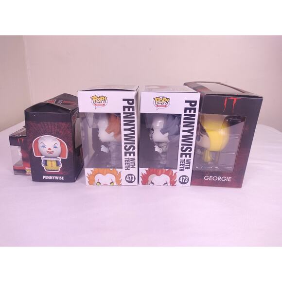 Funko Pop Lot IT Pennywise Balloon Clown Read Description - Picture 6 of 8